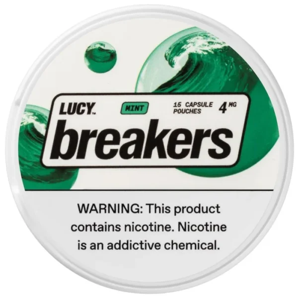 LUCY Breakers Mint 4mg Nicotine Pouches