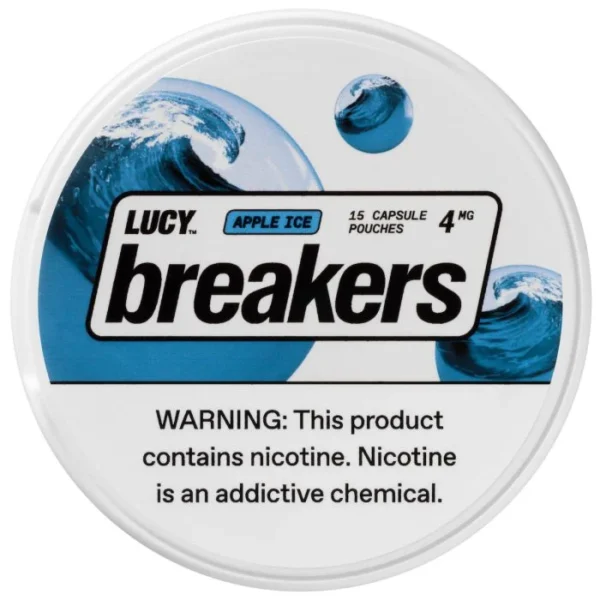 LUCY Breakers Apple Ice 4mg Nicotine Pouches