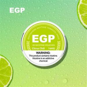 Buy EGP Nicotine Pouches – Citrus Chill (14mg)