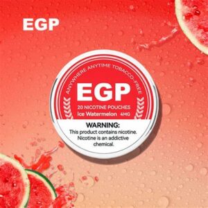 EGP Nicotine Pouches – Ice Watermelon (4mg)