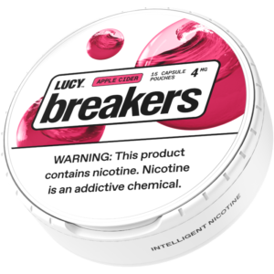 LUCY Breakers Apple Cider 4mg Nicotine Pouches