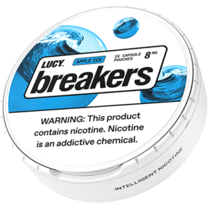 LUCY Breakers Apple Ice 8mg Nicotine Pouches