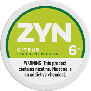 ZYN Citrus 6mg pouches